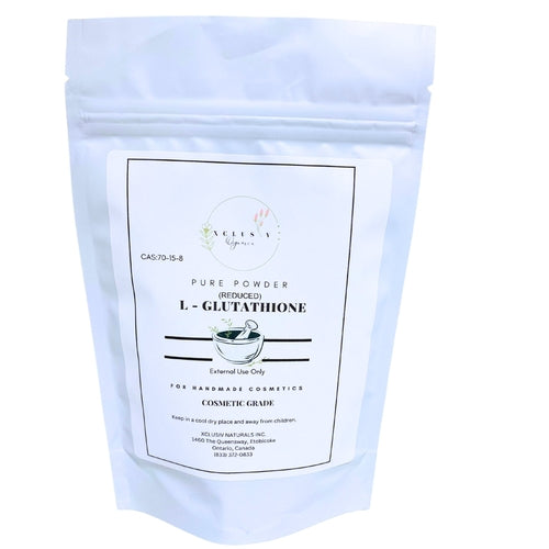Xclusiv Organics Pure L-Glutathione Powder Reduced - Skin Lightening,